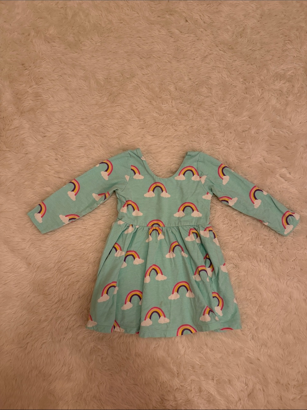 Monica & Andy Rainbow Let’s Dance Dress